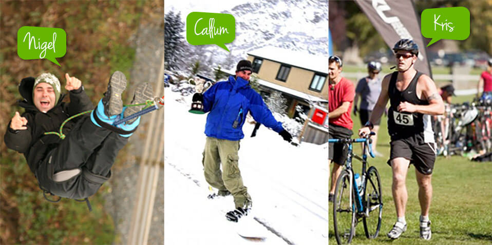 Everything Queenstown Team: Nigel, Callum & Kris