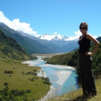 Enjoying the stunning Mount Aspiring National Park