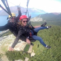 Flying high above Queenstown paragliding with GForce