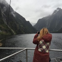 Snapping shots of Doubtful Sound on a very ethereal day in the Firodlan
